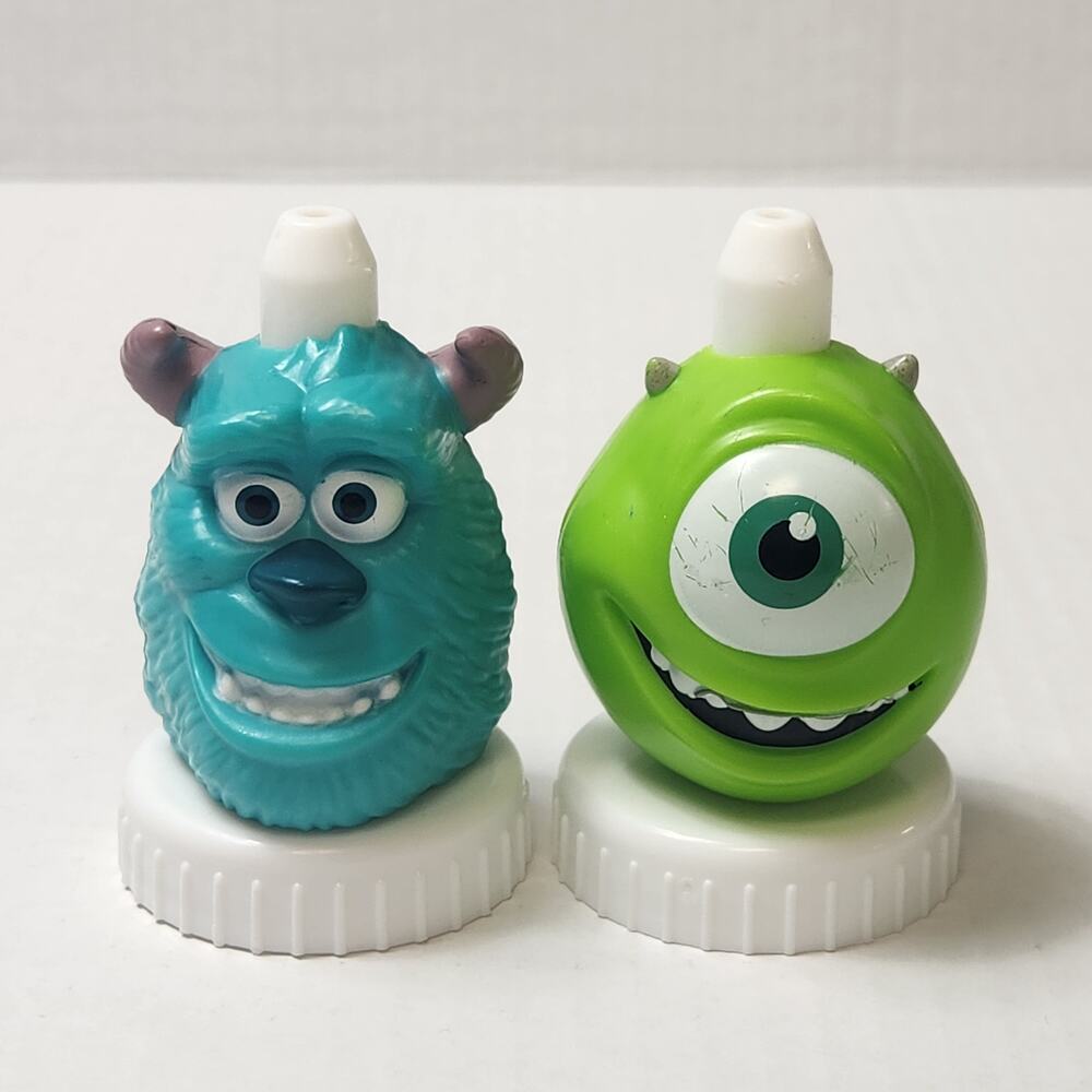 Good 2 Grow Monsters Inc Sully Mike Lid Top Topper Toddler Preschool Spill Proof